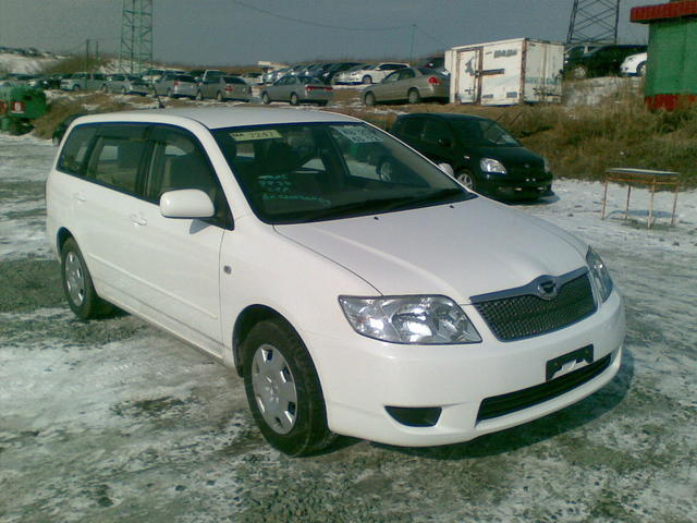 Toyota corolla fielder 2005 Toyota corolla fielder 2005