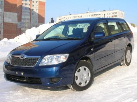 Toyota corolla fielder 2005 Toyota corolla fielder 2005