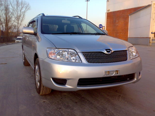 Toyota corolla fielder 2005 Toyota corolla fielder 2005