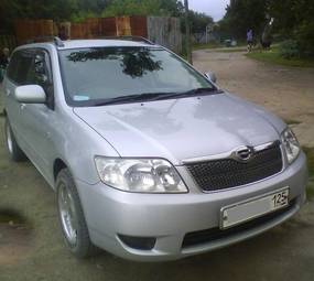 2005 Toyota Corolla Fielder Photos