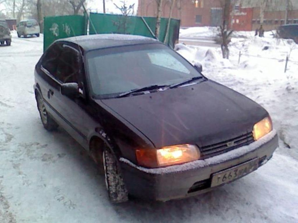 1997 Toyota Corolla II specs, Engine size 1300cm3, Fuel type Gasoline
