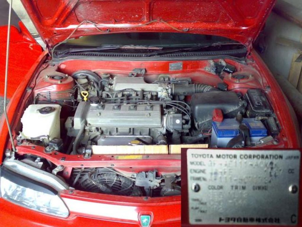Toyota levin двигатели