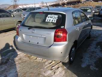 2001 Toyota Corolla Runx