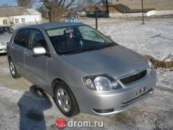 2001 Toyota Corolla Runx