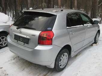 2001 Toyota Corolla Runx