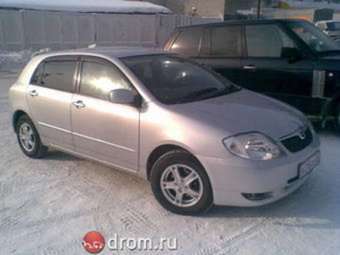 2001 Toyota Corolla Runx