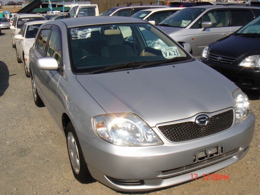 2001 Toyota Corolla Runx Images