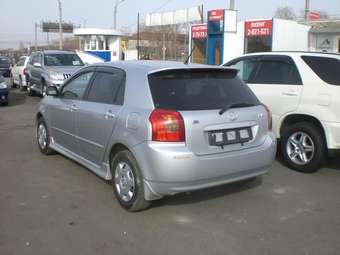 2001 Toyota Corolla Runx Pictures