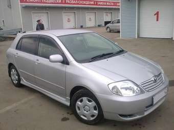 2001 Toyota Corolla Runx Pictures