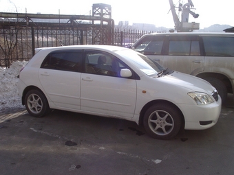 2002 Toyota Corolla Runx