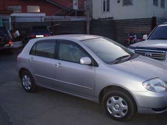 2002 Toyota Corolla Runx