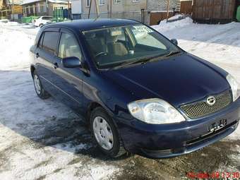 2002 Toyota Corolla Runx