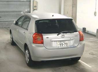 2002 Corolla Runx