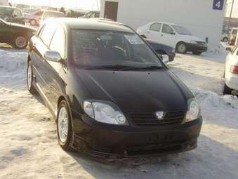 2002 Toyota Corolla Runx