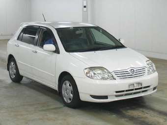 2002 Toyota Corolla Runx Pictures