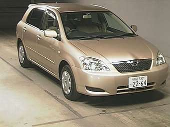 2002 Toyota Corolla Runx Pics