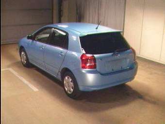 2002 Toyota Corolla Runx Pictures