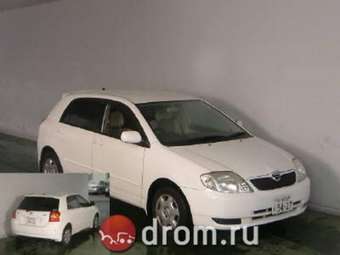 2002 Toyota Corolla Runx
