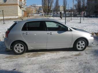 2002 Toyota Corolla Runx Pictures