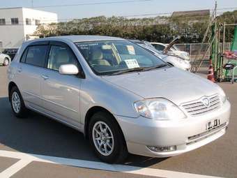 2002 Toyota Corolla Runx Pictures