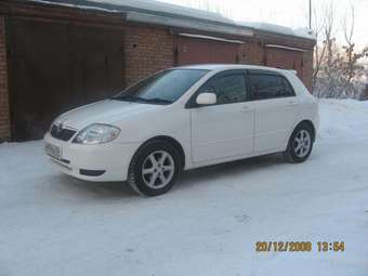2002 Toyota Corolla Runx Photos
