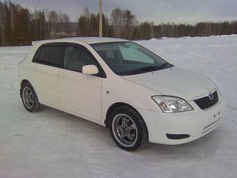 2002 Toyota Corolla Runx Pictures