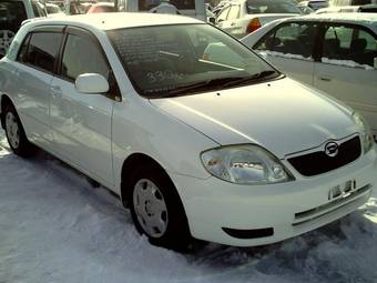 2002 Toyota Corolla Runx Pictures