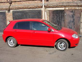 2002 Toyota Corolla Runx Photos