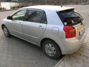 2002 Toyota Corolla Runx Photos