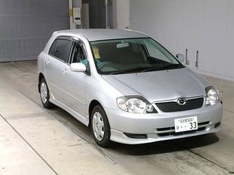 Toyota corolla runx 2002