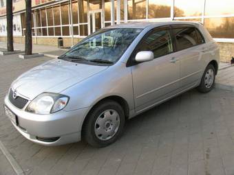 2002 Toyota Corolla Runx Images