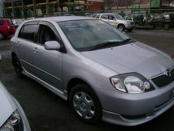 2002 Toyota Corolla Runx Pictures