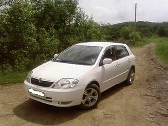 2002 Toyota Corolla Runx Photos