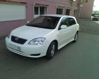 2002 Toyota Corolla Runx Pictures