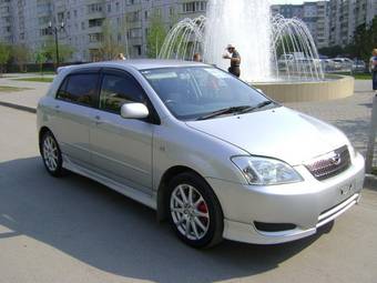 2002 Toyota Corolla Runx Photos