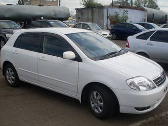 2002 Toyota Corolla Runx Photos
