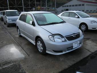 2002 Toyota Corolla Runx Photos