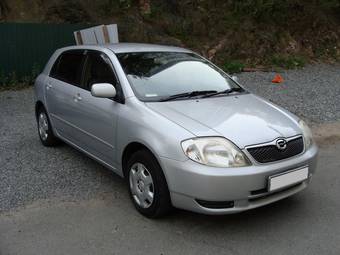 2002 Toyota Corolla Runx Photos