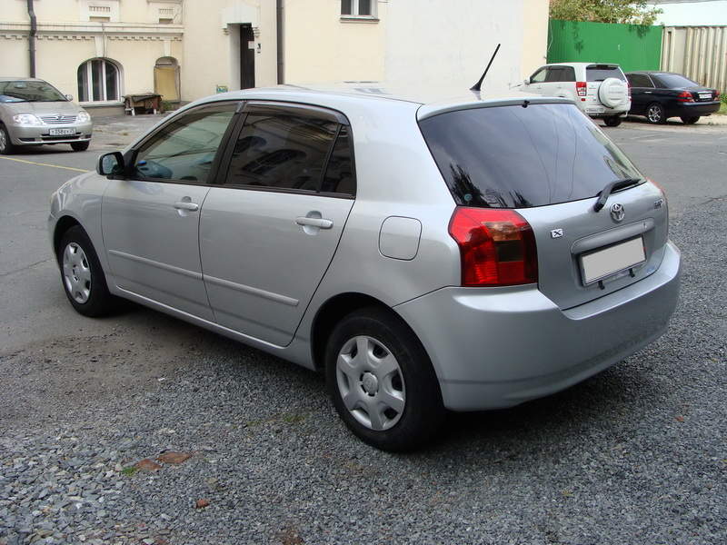Toyota corolla runx 2002