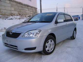 2003 Toyota Corolla Runx Pictures