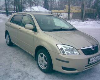 2003 Toyota Corolla Runx Pictures