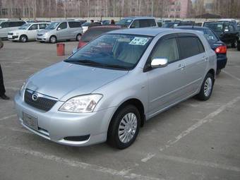 2003 Toyota Corolla Runx Pictures