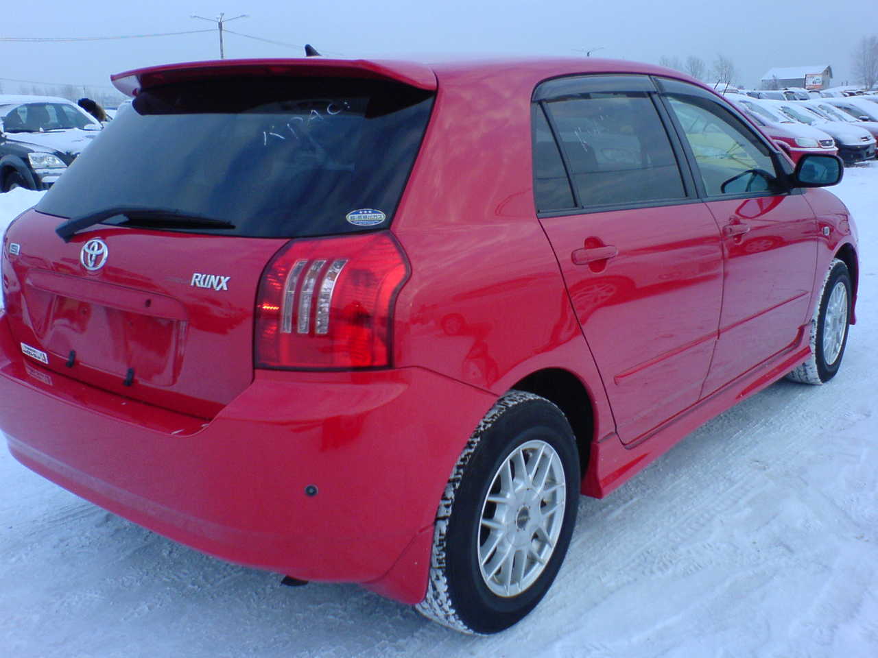 Toyota corolla runx 2003