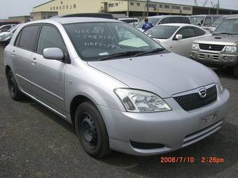 2003 Toyota Corolla Runx Pictures