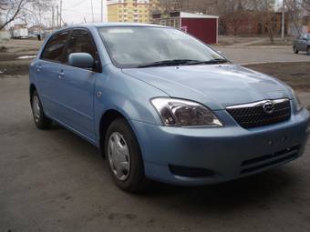 2003 Toyota Corolla Runx Pictures