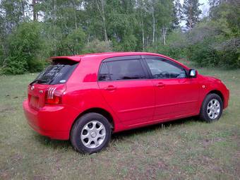 2003 Toyota Corolla Runx Photos