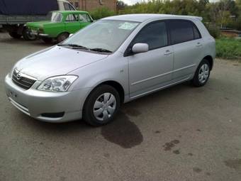Toyota corolla runx 2003