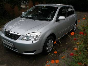 2003 Toyota Corolla Runx Photos