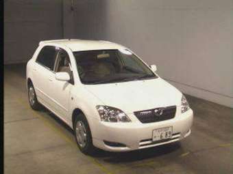 2004 Toyota Corolla Runx