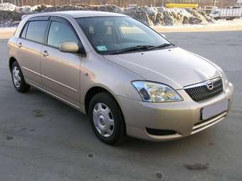 2004 Toyota Corolla Runx Pictures